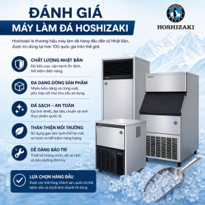 Đánh giá máy làm đá Hoshizaki