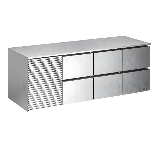 Bàn mát 6 ngăn kéo Klaus FOH-DC-3N