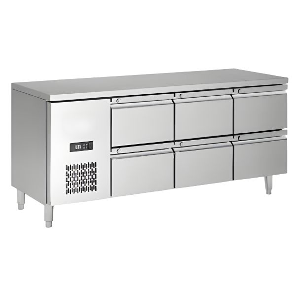 Bàn mát hộc kéo Klaus KDC-1.1-3N