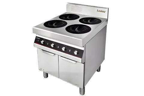 Bếp Điện Từ Công Nghiệp 04 mặt nấu LESTOV LT-B300IV-B105