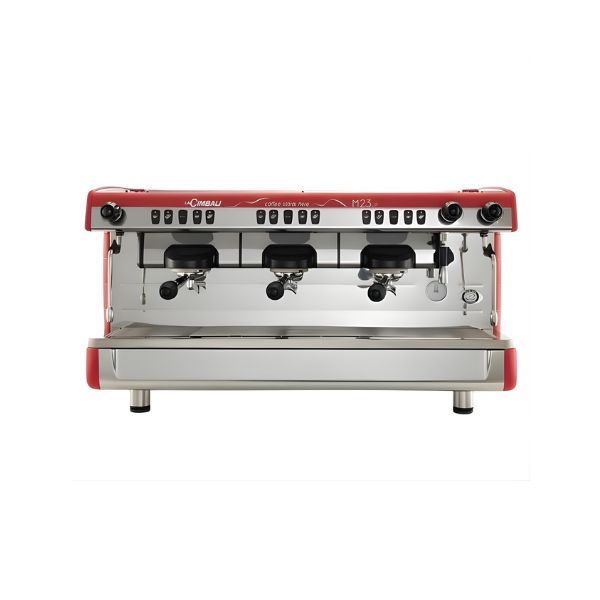 Máy pha cà phê espresso LaCimbali M23UP DT3 - 3 Group (Đỏ)