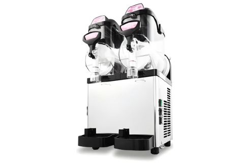 Máy làm lạnh nước trái cây - Máy làm Slush 2 ngăn Icetro SSM 52