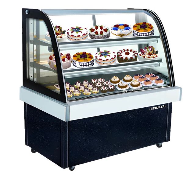 Tủ bánh Berjaya kính cong 1m2 CCS12SB13-2FB