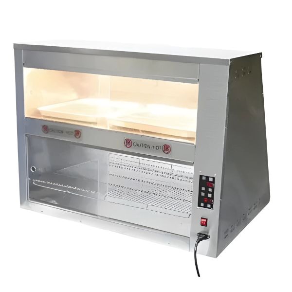 Tủ giữ nóng thực phẩm để bàn Delitas Holding Bin KHB 717E