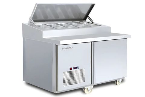 Bàn lạnh pizza BERJAYA 1m2 (có nắp đậy) BS1D/PCF4/Z