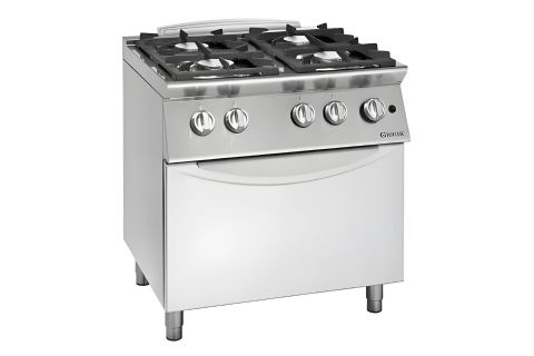 Bếp âu 4 họng dùng gas có lò nướng Giorik ECG740F