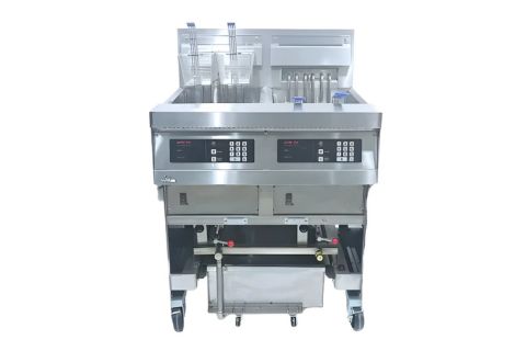 Bếp chiên nhúng Delitas đôi KCF-824E2