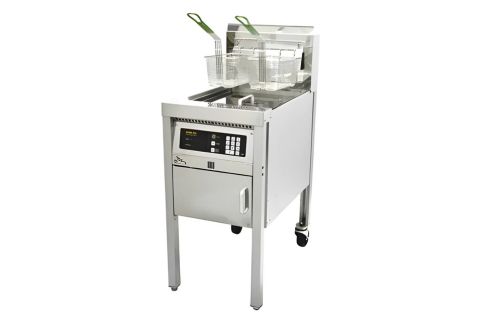 Bếp chiên nhúng Delitas đôi KF-820GR