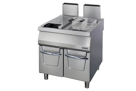 Bếp chiên nhúng đôi dùng gas Ozti