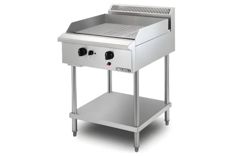Bếp chiên nửa phẳng nửa nhám gas Berjaya GG2BHRFS-17