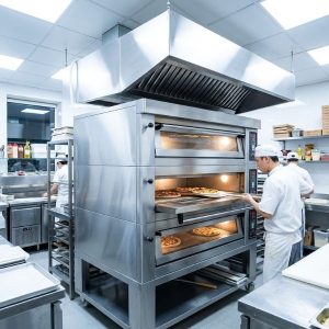 lò nướng công nghiệp bằng gas