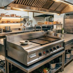 bếp nướng công nghiệp bằng điện