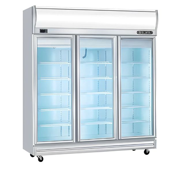 Tủ mát trưng bày Berjaya 3 cánh kiếng 3D/DC-SM