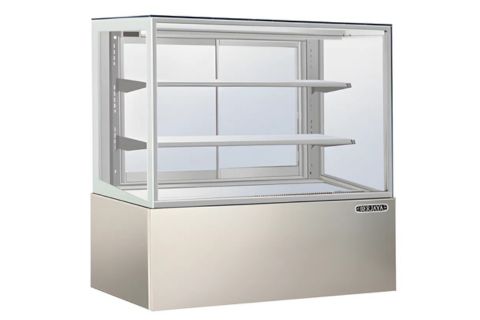 Tủ trưng bày bánh kiếng vuông 1m2 RCS 12-SS13-3FB