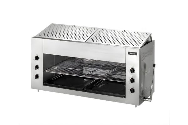 Lò nướng dùng gas Salamander 6 họng Rinnai RSB-926N