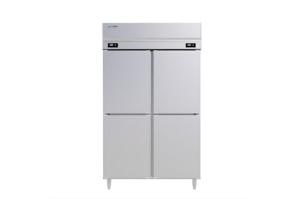 Tủ đông mát đứng 4 cánh Inox 1100L ICYMAX IUFR-4S128